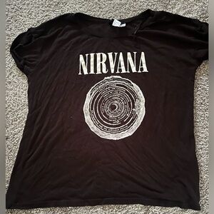 Nirvana Women’s Tee H&M Divided